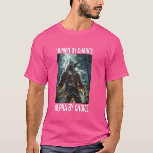Camiseta Cringy Alpha Wolf Meme Cringey Engraçado Cringe We (Frente)