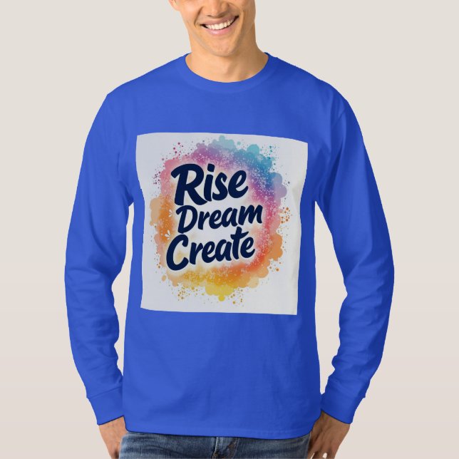 Camiseta Crio de Sonhos Aumentados - Capa Inspiracional e V (Frente)