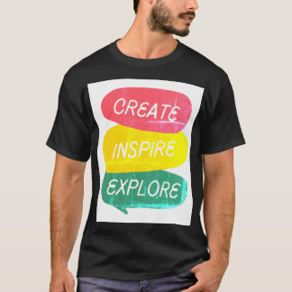 Camiseta Crio Explore Inspire Adventure T-shirt