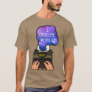 Camiseta Crio Worlds Writer Design