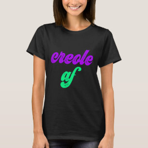 Camiseta Criole Af Mardi Gras Louisiana Pride Gift Tee