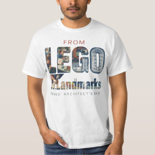 Camiseta Criou Ele para Construir o Futuro – Pai Orgulhoso 