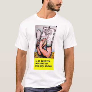 Camiseta & criou-se em sua própria imagem