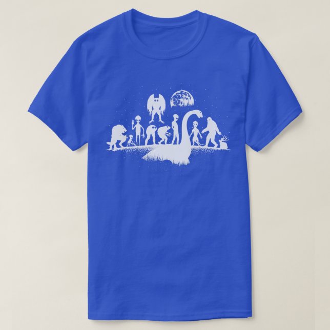 Camiseta Criptid Criaturas Míticas (Frente do Design)