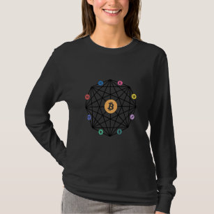 Camiseta Criptocurrency Blocchain Digital Mining Bitcurrenc
