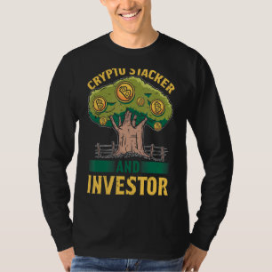 Camiseta Criptocurrency Millionaire Crypto Stacker Investor