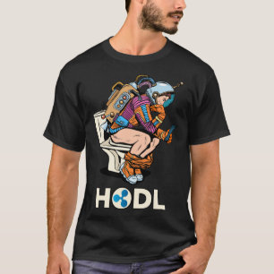 Camiseta Criptocurrency Talk Ripple XRP HODL Space Man On T