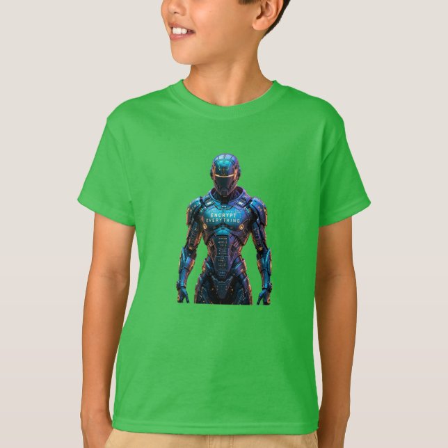 Camiseta Criptografar tudo do Guardian (Frente)