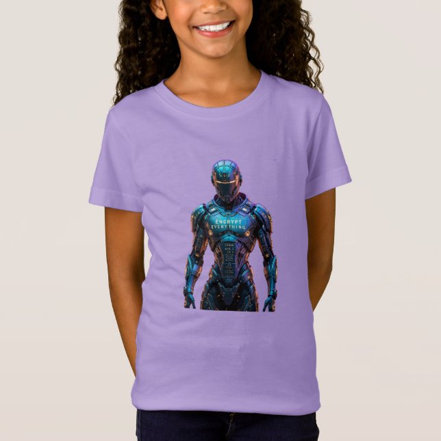 Camiseta Criptografar tudo do Guardian (Frente)