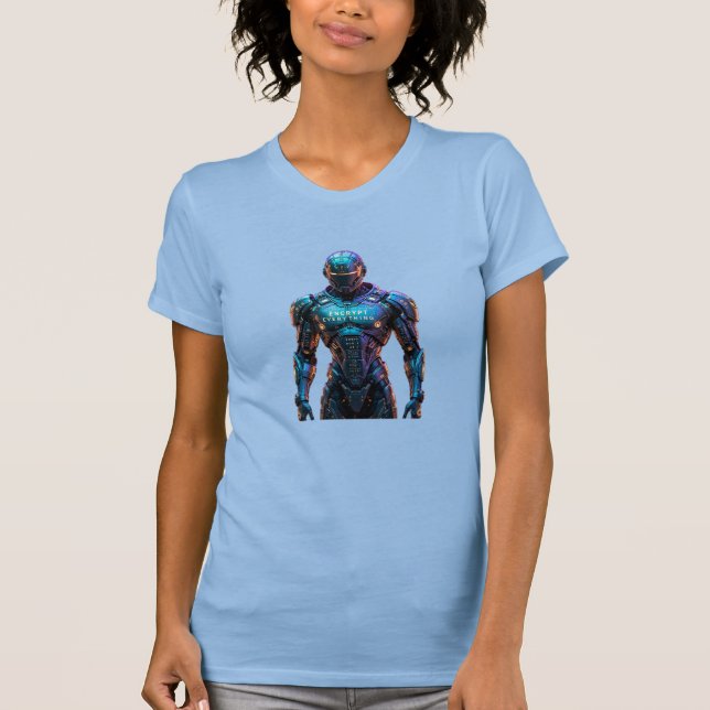 Camiseta Criptografar tudo do Guardian (Frente)