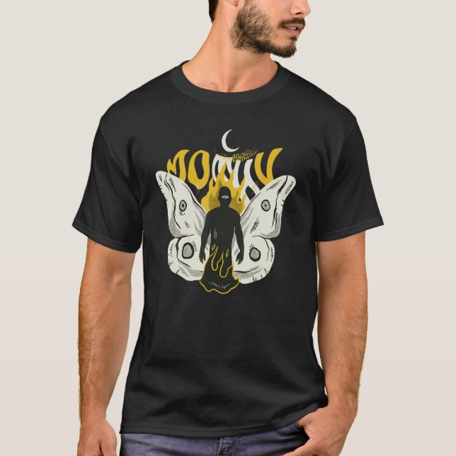 Camiseta Criptografia Cristã-Psíquica da Mãe Criptida de Ma (Frente)