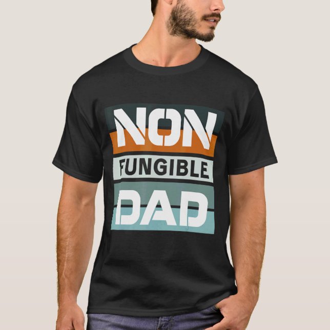Camiseta Criptografia de cadeia de bloqueio do Dia de os pa (Frente)