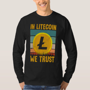 Camiseta Criptografia De Dinheiro Para Homens E Mulheres Na