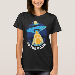 Camiseta Criptografia de OVNI para a Moeda de Bits de Cript