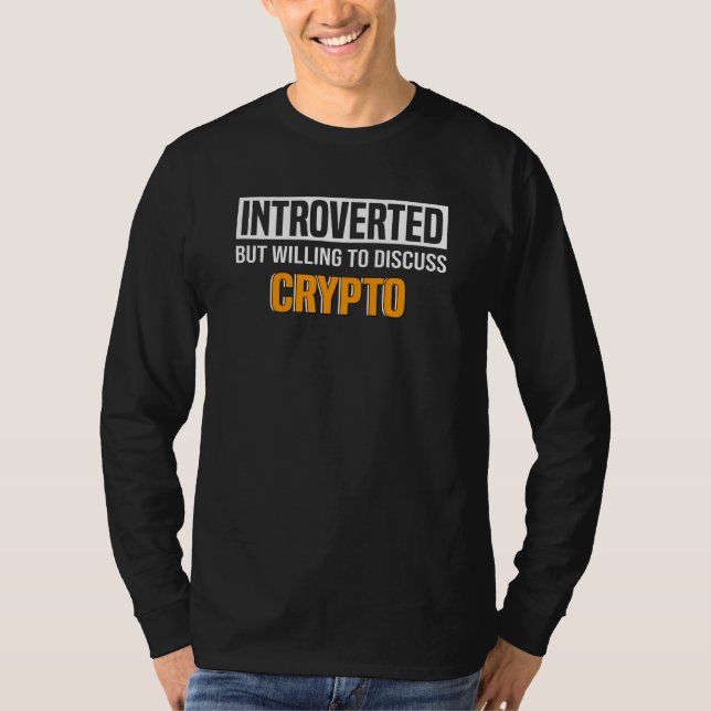 Camiseta Criptografia Mineira do Krypto Trader de Rastreame (Frente)