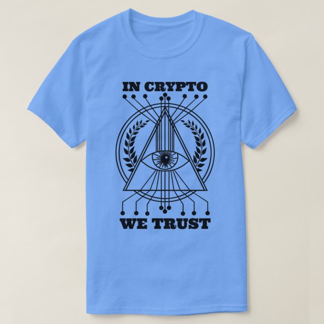 Camiseta criptomoeda (Frente do Design)