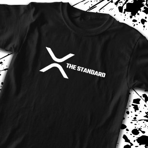 Camiseta Criptomoeda de Memória Criptomoeda do XRP A Cota P