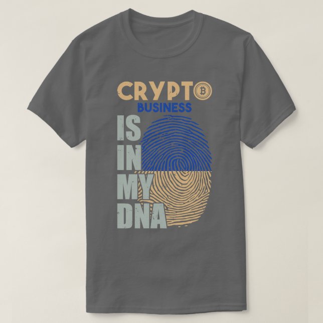 Camiseta Criptomoeda do Forex Trader Investor Crypto Money (Frente do Design)