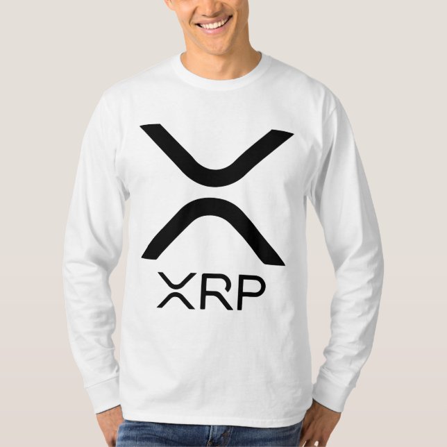 Camiseta criptomoeda XRP - XRP (Frente)