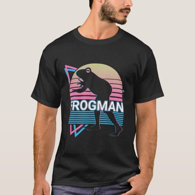 Camiseta Criptozoologia Criptid do Sapo Loveland (Frente)