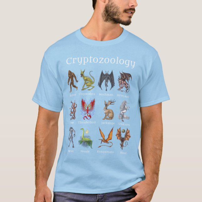Camiseta Criptozoologia Criptide Criptozoologia (Frente)