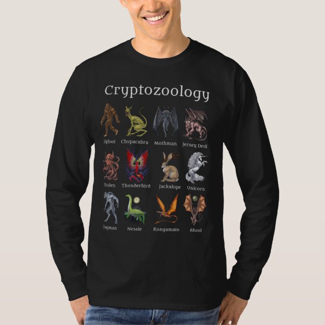 Camiseta Criptozoologia Criptide Criptozoologia (Frente)