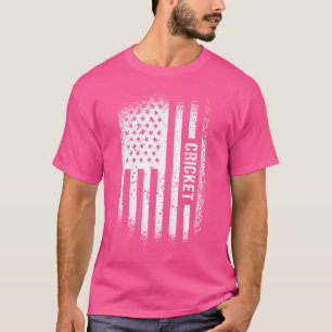 Camiseta Críquete de Bandeiras dos Estados Unidos do Esport