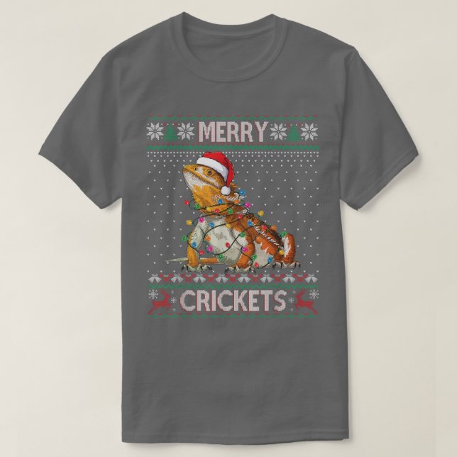 Camiseta Críquete de feliz com dragão doce feio (Frente do Design)