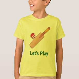Camiseta críquete de vamos