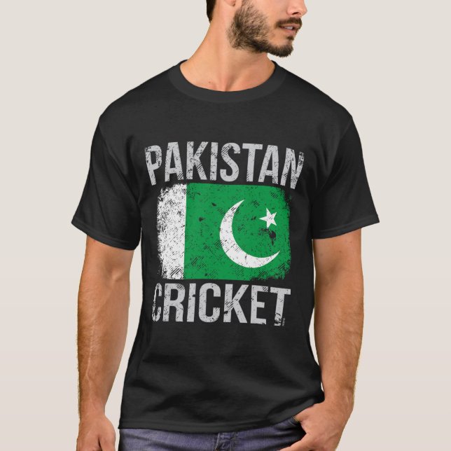 Camiseta Críquete do Paquistão (Frente)