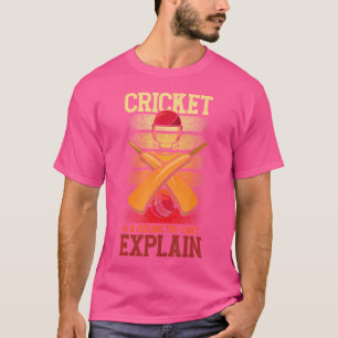 Camiseta Críquete Está Sentindo Que Você Não Pode Explicar