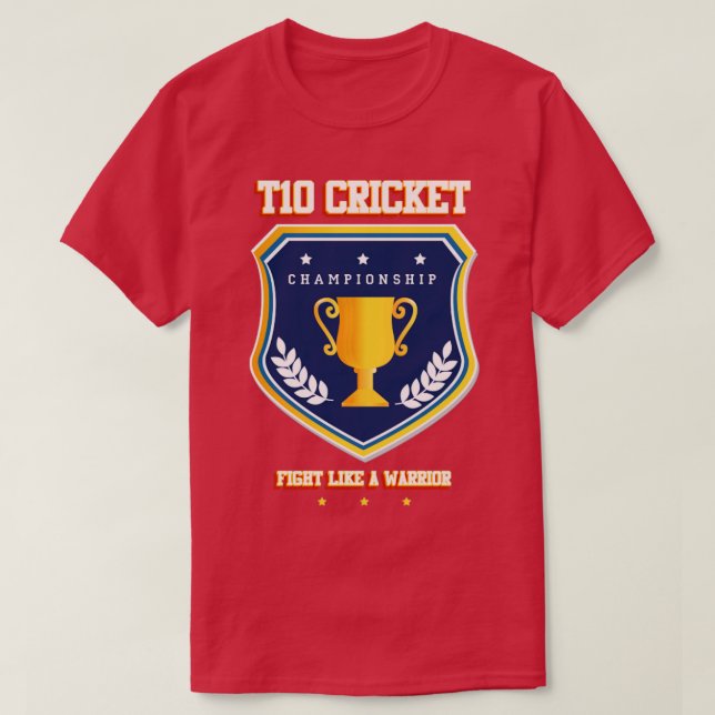Camiseta Críquete T103 (Frente do Design)