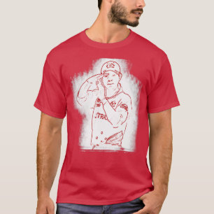 Camiseta Críquete Traga-o Ponting Art j4