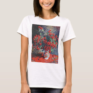 Camiseta Crisântemo Vermelho, Monet