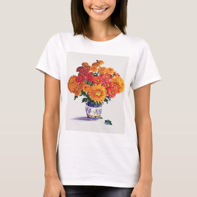 Camiseta Crisântemos de outubro (Frente)