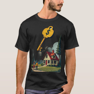 Camiseta Crise de Habitação Sonho de Casa Própria Acessibil