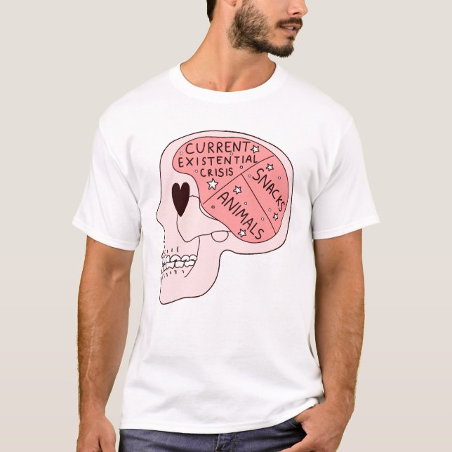 Camiseta Crise Existente Atual Caça-Caça-Caça-Caça-Animais (Frente)