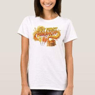 Camiseta Crisp Laranja MAS PRIMEIRO BRUNCH Stateme