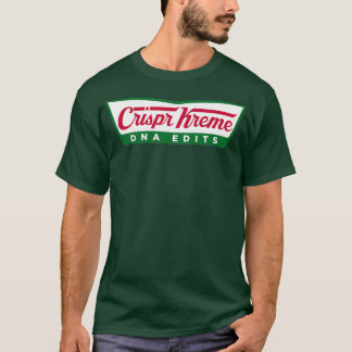 Camiseta CRISPR Kreme DNA Edits para Cientistas
