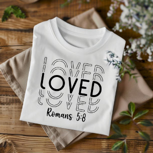 Camiseta Cristã Amada para Homens e Mulheres