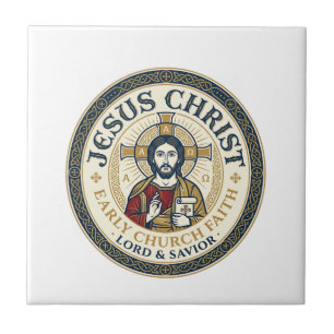 Camiseta Cristã Antiga Pais do Deserto Jesus Ins