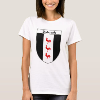 Camiseta Crista Babcock da brasão/família