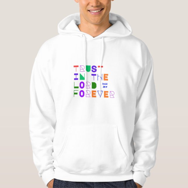 Camiseta Cristã Confie No Senhor (Frente)