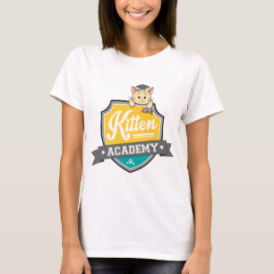 Camiseta Crista da academia do gatinho