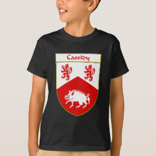Camiseta Crista da brasão/família de Cassidy