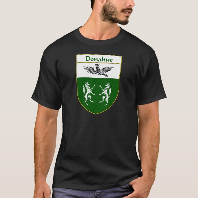 Camiseta Crista da brasão/família de Donahue (Frente)