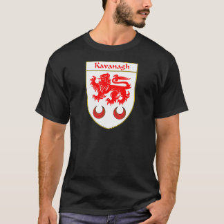 Camiseta Crista da brasão/família de Kavanagh