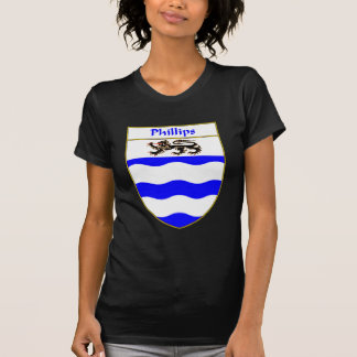 Camiseta Crista da brasão/família de Phillips