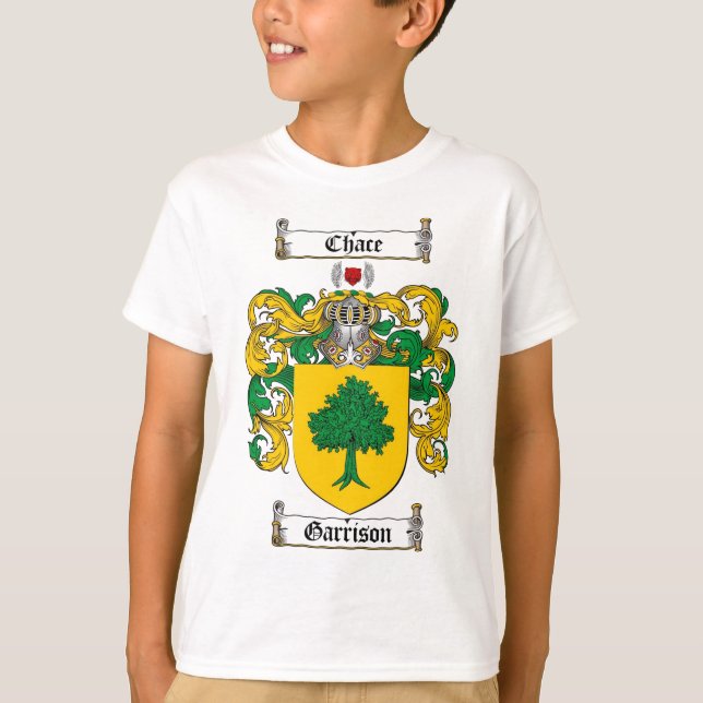 CAMISETA CRISTA DA FAMÍLIA DA GUARNIÇÃO - BRASÃO DA (Frente)
