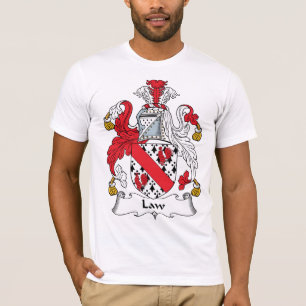 Camiseta Crista da família da lei
